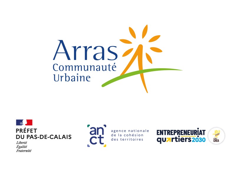 Logo de la communauté urbaine d'Arras et de l'Etat